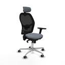 Office Chair with Headrest Jorquera Piqueras y Crespo 3D086G2 Grey