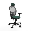 Office Chair with Headrest Jorquera Piqueras y Crespo 3D036N2 Green