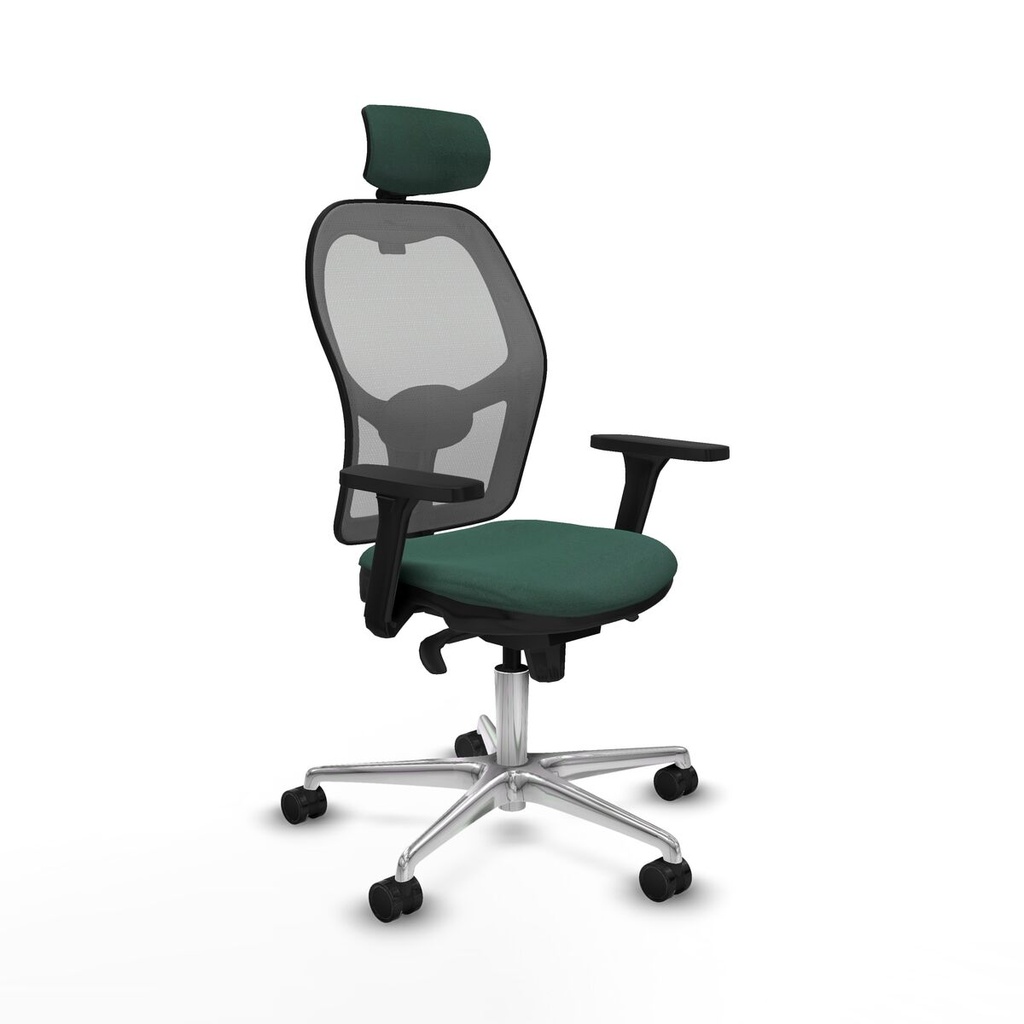 Office Chair with Headrest Jorquera Piqueras y Crespo 3D086N2 Green