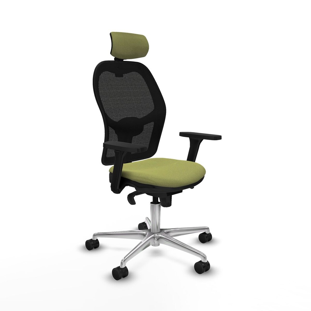 Office Chair with Headrest Jorquera Piqueras y Crespo 3D086N2 Green