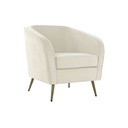 Armchair Home ESPRIT Cream 70 x 68 x 73 cm