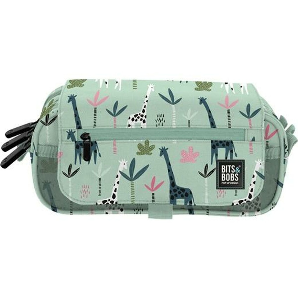 Portatodo Triple Bits&Bobs Jungle Multicolor 23 x 10 x 10 cm