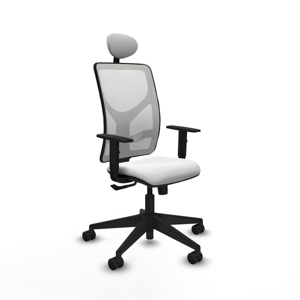 Office Chair with Headrest Motilla Piqueras y Crespo 1D066N1 White