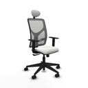 Office Chair with Headrest Motilla Piqueras y Crespo 1D066N1 White