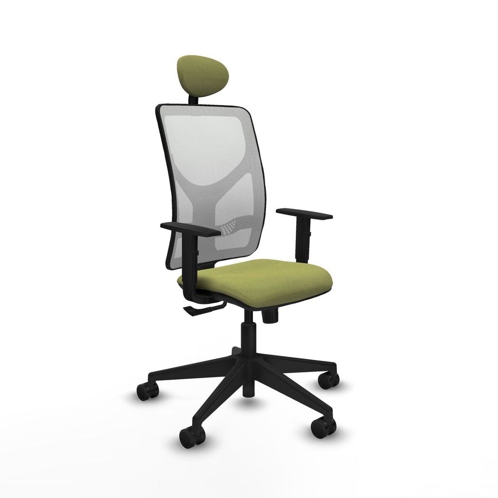 Office Chair with Headrest Motilla Piqueras y Crespo 1D066N1 Green