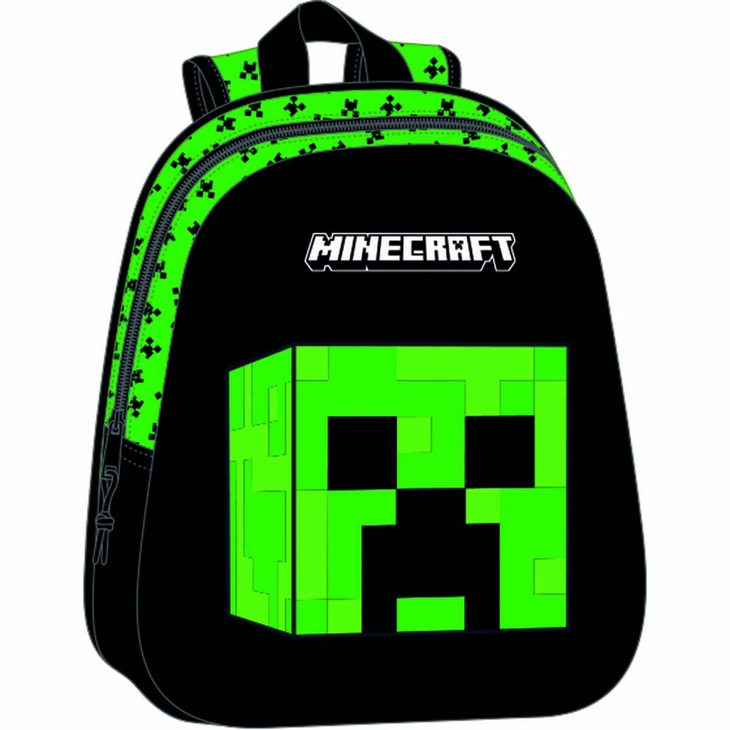Mochila Escolar Minecraft 27 x 33 x 10 cm
