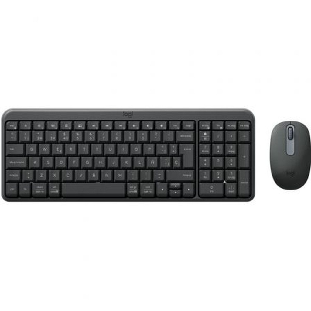 Keyboard and Mouse Logitech 920-013543 Black