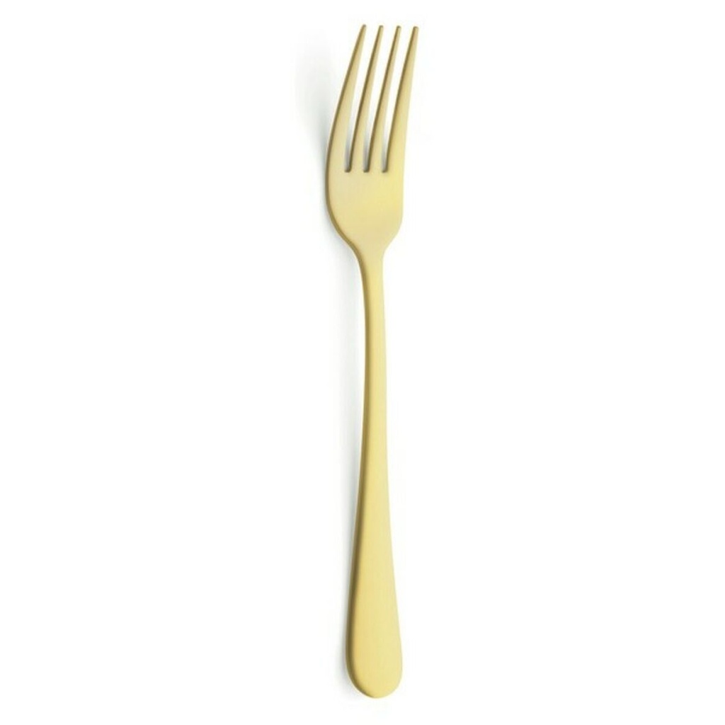 Tenedor Amefa 1410AUB000320 Dorado Metal 20,7 cm (12 Unidades)