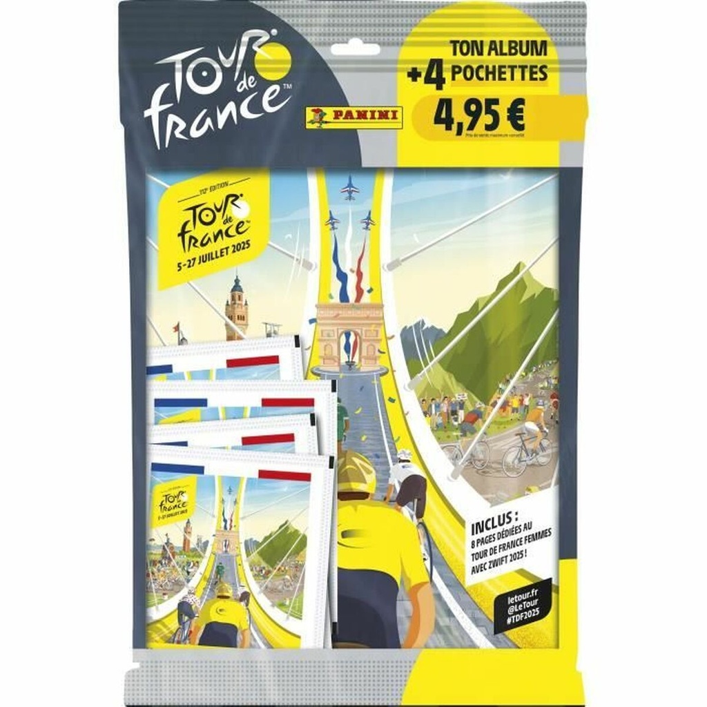 Pack of stickers Panini TOUR DE FRANCE 2025