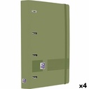 Ring binder Oxford LIVE&GO Green A4+ (4 Units)