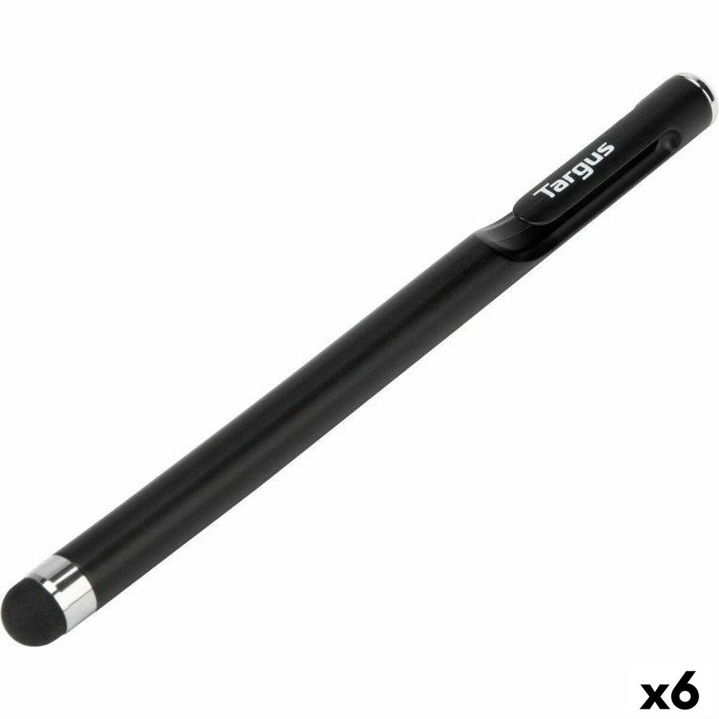 Lápiz Óptico Targus STYLUS Negro (6 Unidades)
