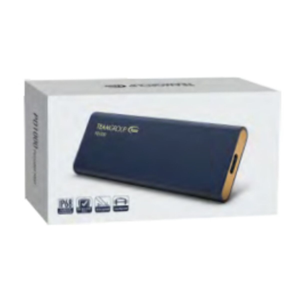 External Hard Drive Team Group PD1000 Navy Blue Shell SSD 512 GB SSD
