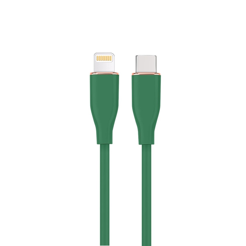 Lightning Cable GEMBIRD CC-USB2S-CM8PM-1.5M-G Green 1,5 m