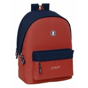 School Bag El Pulpo   Red Navy Blue 31 x 44 x 18 cm