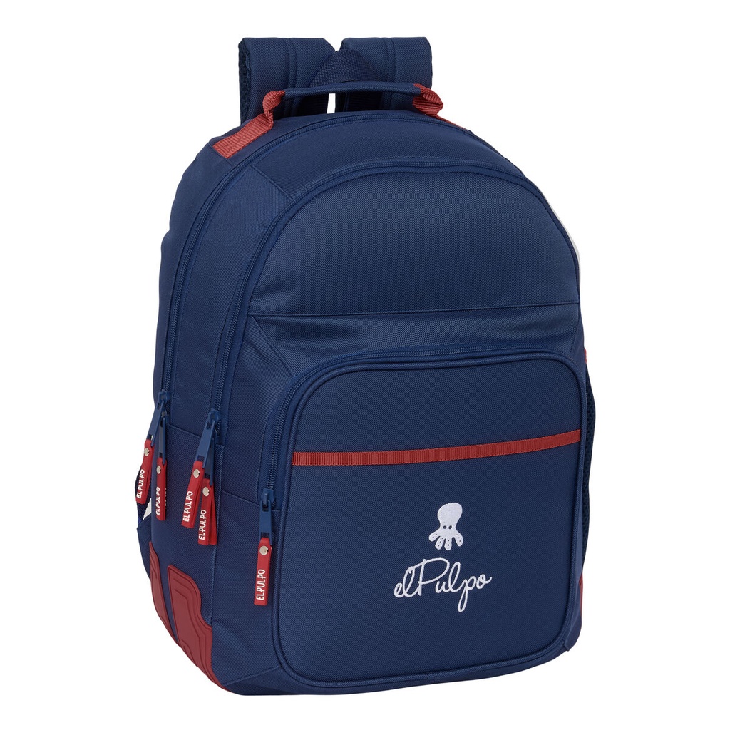 School Bag El Pulpo Navy Blue 32 x 42 x 15 cm