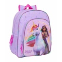 School Bag Unicorn Academy Lilac 32 x 38 x 12 cm