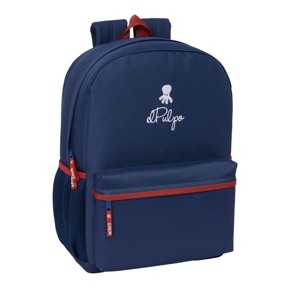School Bag El Pulpo Navy Blue 32 x 43 x 14 cm
