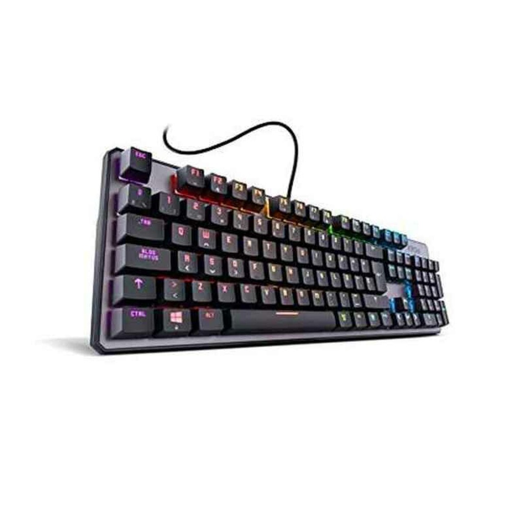 Teclado Gaming Krom NXKROMKRNL Negro Qwerty Español