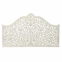 Headboard DKD Home Decor White Golden MDF Wood 152 x 3 x 91 cm