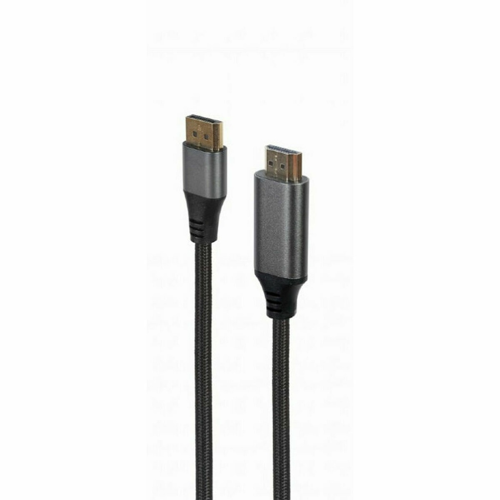 Cable DisplayPort a HDMI GEMBIRD CC-DP-HDMI-4K-6 Negro 1,8 m 4K Ultra HD