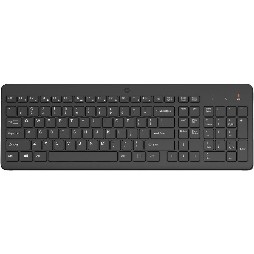 Teclado Inalámbrico HP 225 Negro Qwerty Español QWERTY