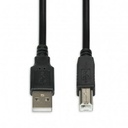 Cable USB A a USB B Ibox IKU2D Negro 1,8 m