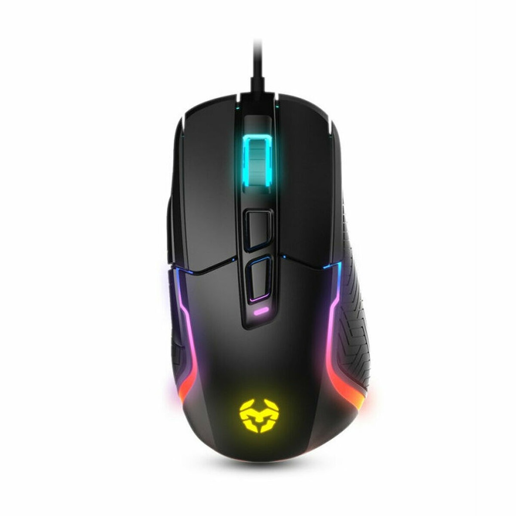 Ratón Gaming Krom Kick Negro 6200 dpi RGB
