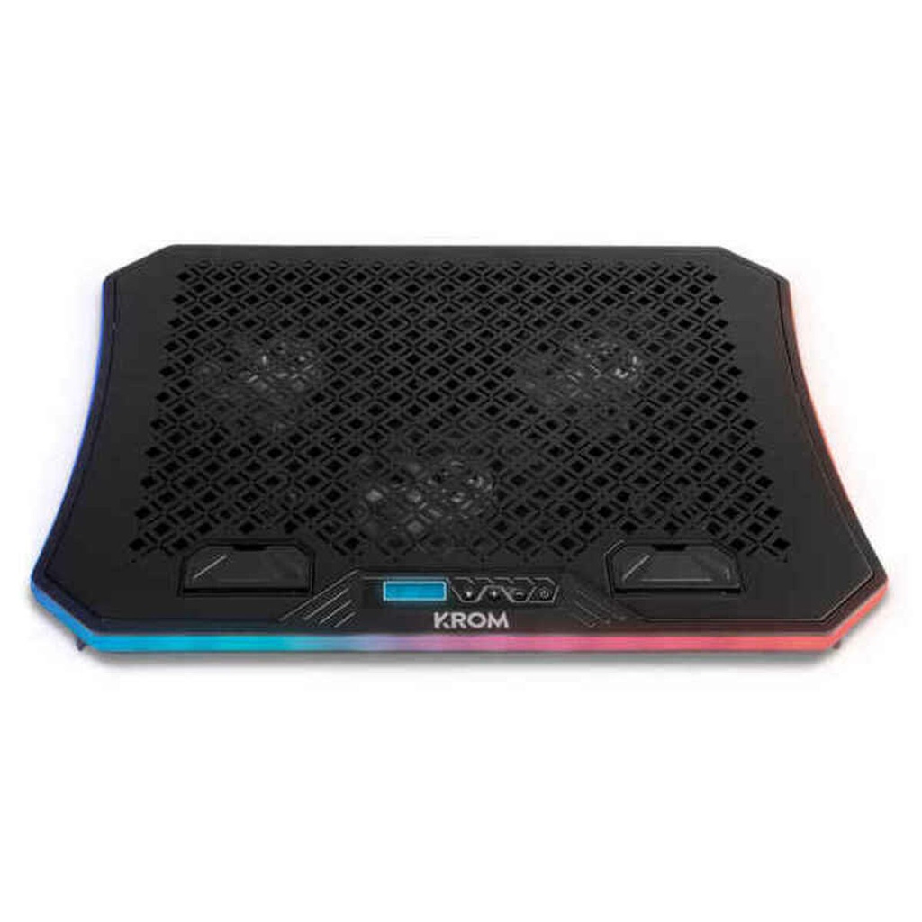 Soporte para Portátil con Ventilador Krom NXKROMKOOLER RGB 19"