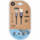 Cable Lightning Tech One Tech TEC2022 Gris