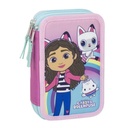 Plumier Triple Gabby's Dollhouse Rosa 12,5 x 6,5 x 19,5 cm