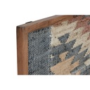 Cuadro Home ESPRIT Azul Rojo Beige Indio 75 x 3 x 105 cm (2 Unidades)