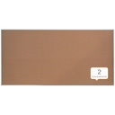 Tablón de Anuncios Nobo Essence Natural 240 x 120 cm