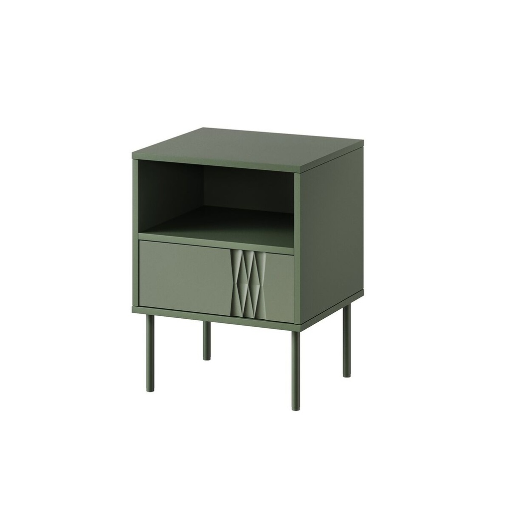 Nightstand Cama Meble TRESSE 400091 Green