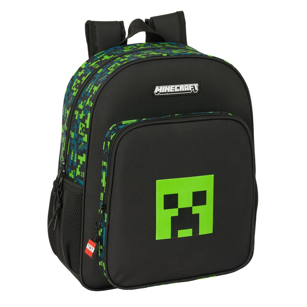 School Bag Minecraft Tnt Multicolour 32 x 38 x 12 cm