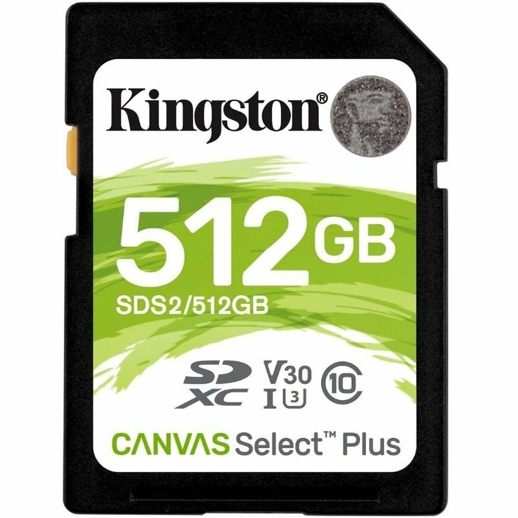 Tarjeta de Memoria SDXC Kingston Canvas Select Plus 512 GB