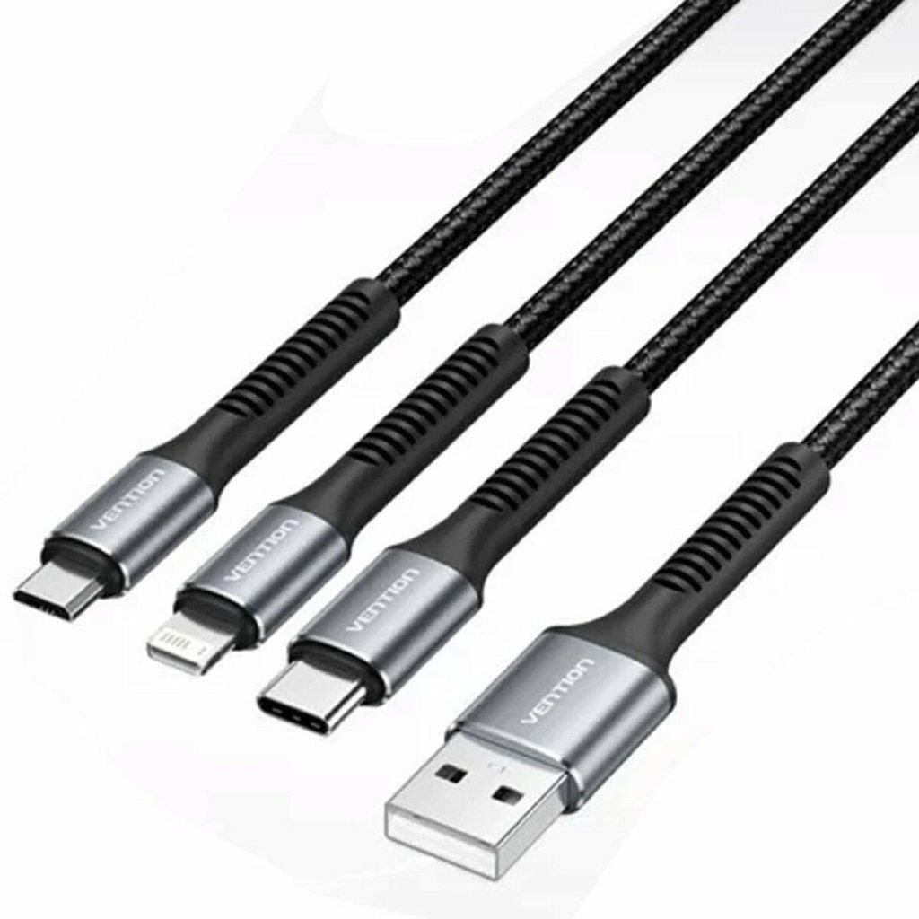 Cable USB a Lightning Vention H18BAV