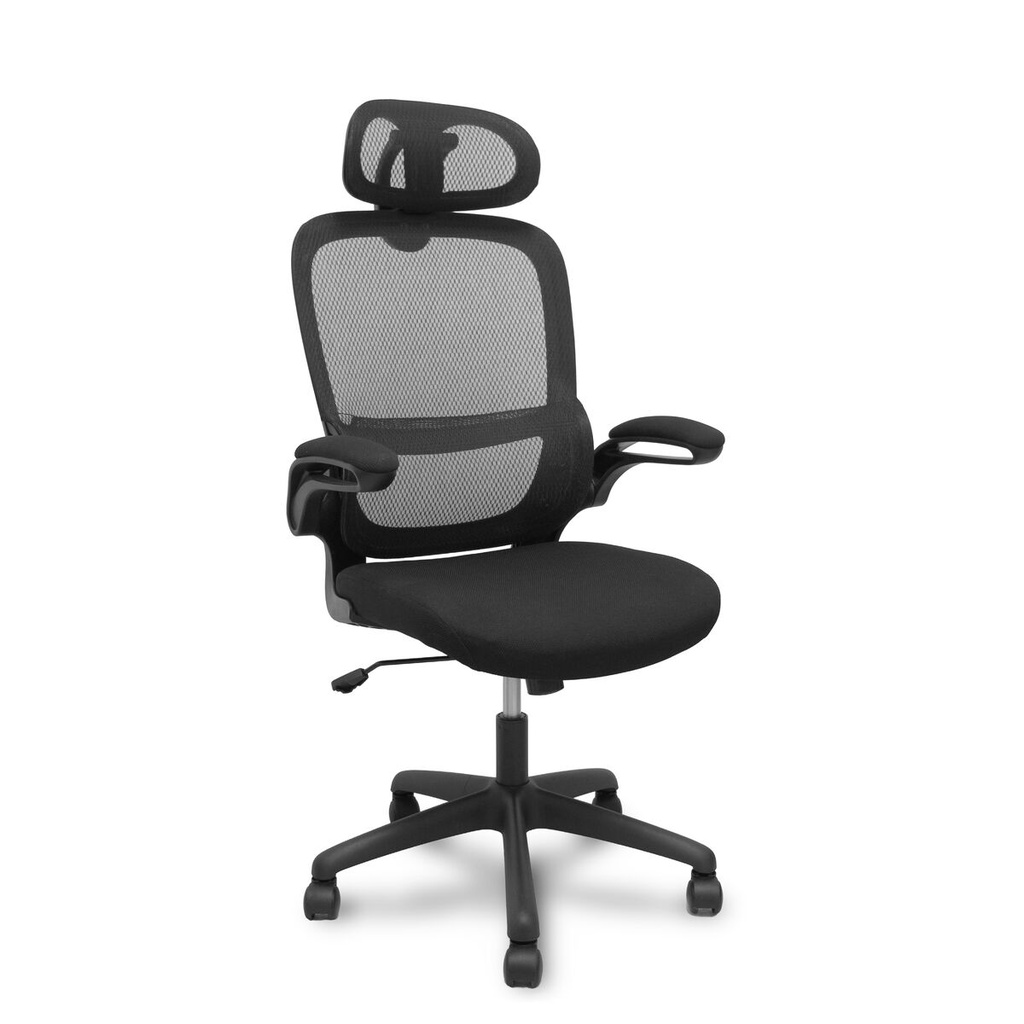 Silla de Oficina con Cabecero Foröl B840RNC Negro