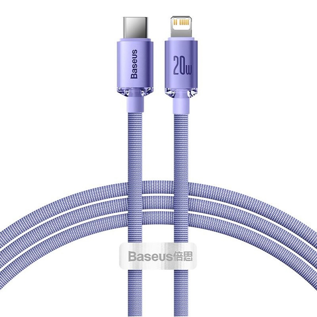 USB-C to Lightning Cable Baseus CAJY000205 Purple 1,2 m