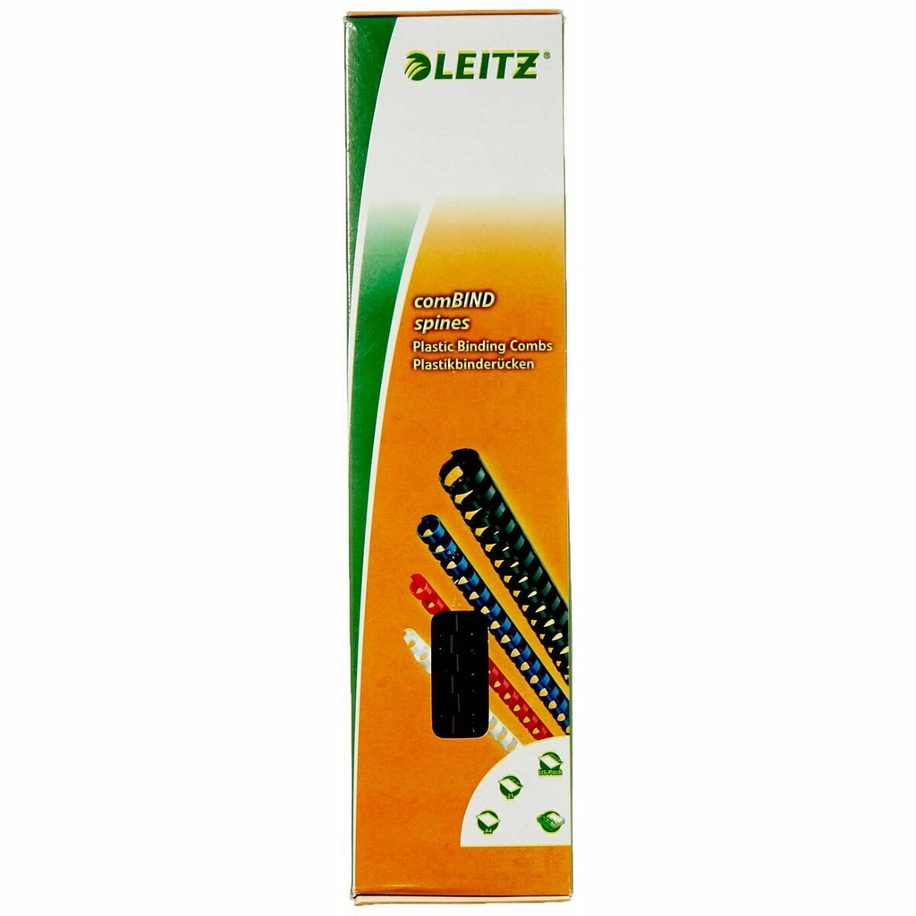 Binding comb Leitz CombBind Black Plastic (100 Units)