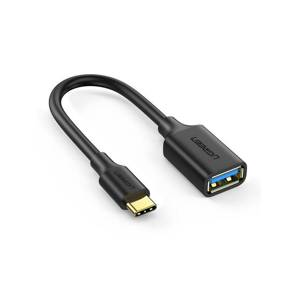 Cable USB Ugreen 30701 Negro 15 cm