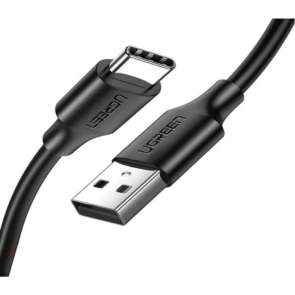 USB A to USB-C Cable Ugreen 60114 Black 25 cm