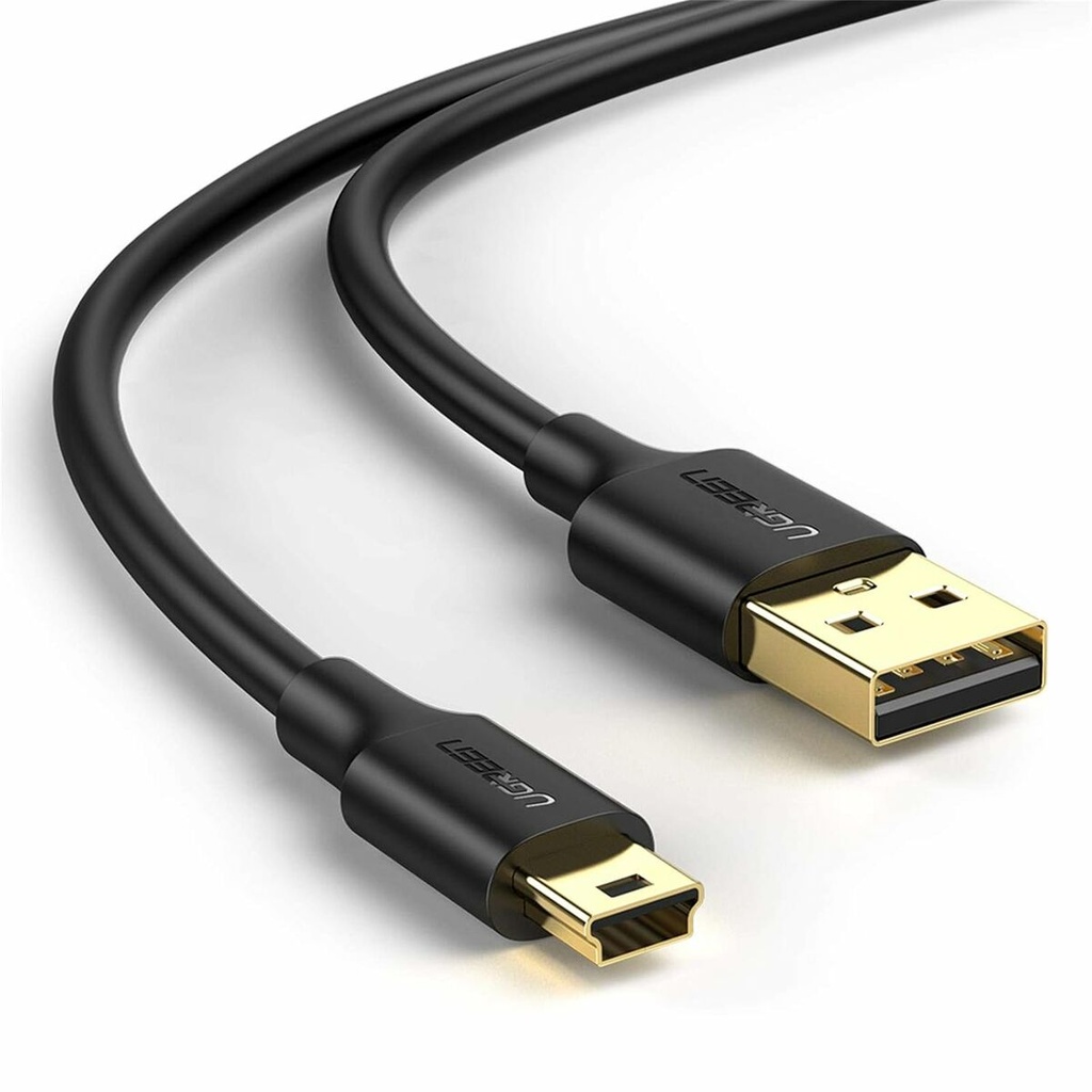 USB 2.0 A to Mini USB B Cable Ugreen 10386 Black 3 m