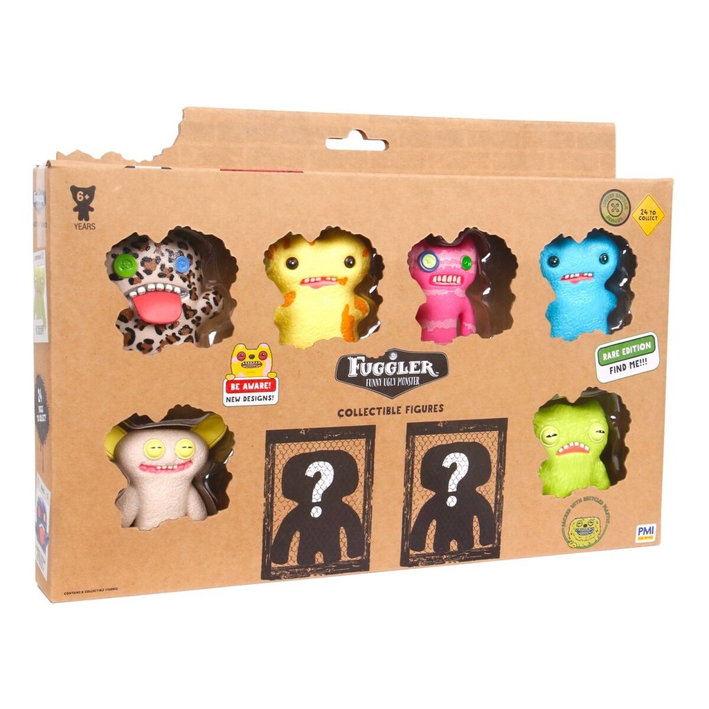 Figura Coleccionable PMI Kids World FG2070SB Multicolor Plástico (8 Unidades)