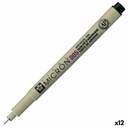 Rotuladores Talens Sakura PIGMA MICRON 005 Negro (12 Unidades)