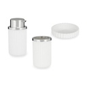 Bath Set Berilo 3318-1 White Plastic
