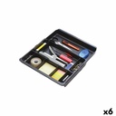 Organizador de Cajones Exacompta DRAWINSERT 24,6 x 29,8 x 3,6 cm Plástico Negro (6 Unidades)
