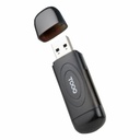 Lector de Tarjetas TooQ TQR-3002B Negro