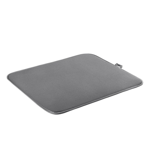 Draining Rack for Kitchen Sink Metaltex Softex Grey 45 x 40 cm Tablecloth