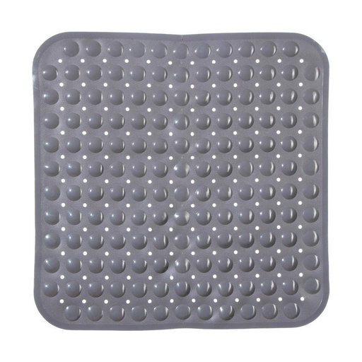 Alfombrilla Antideslizante para Ducha Gris Polipropileno
