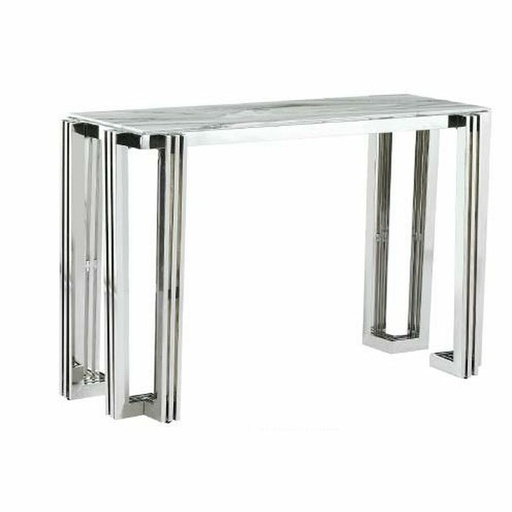 Recibidor DKD Home Decor Blanco Plateado 120 x 45 x 78 cm